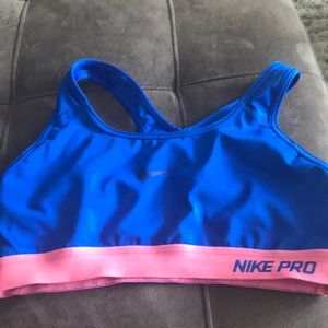 Nike Pro dri-fit sports bra